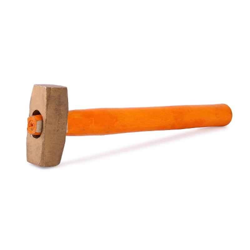 Lovely 1kg Brass Hammer with Wooden Handle