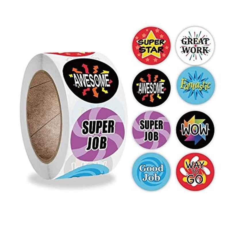 Rubik 1000 Labels Style J Thank You for Your Purchase Gold Labels Sticker Roll (Pack of 2)