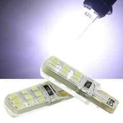 AOW 6 SMD (White) Gel LED Parking Bulb Universal For All Bikes (Pair/12V)