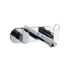 Jaquar Ornamix Prime Black Chrome	 Quarter Turn Two Concealed Stop Cock with Basin Spout, ORP-BCH-10433PM