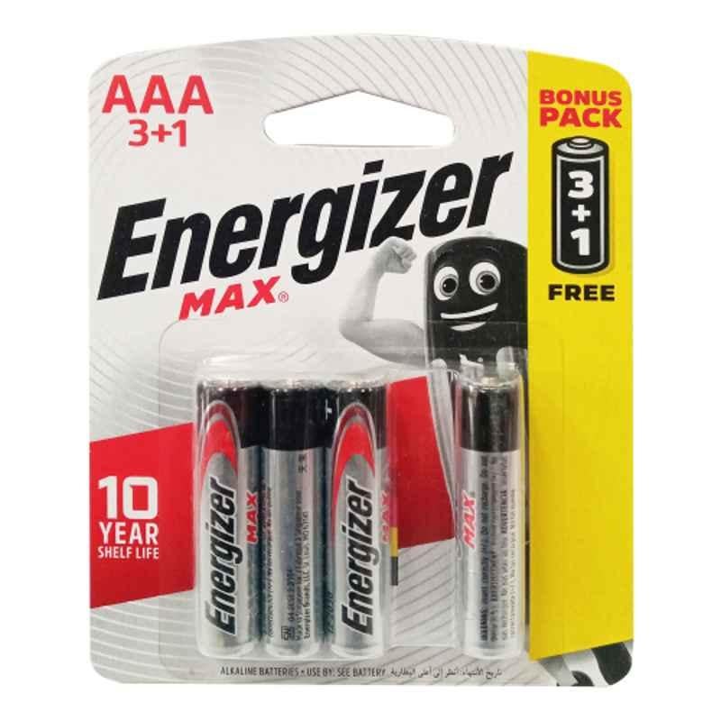 Energizer Max AAA Battery (Promo Pack of 4)