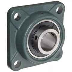 NBC UCF212 60x60x175mm Square Flanged Ball Bearing Unit