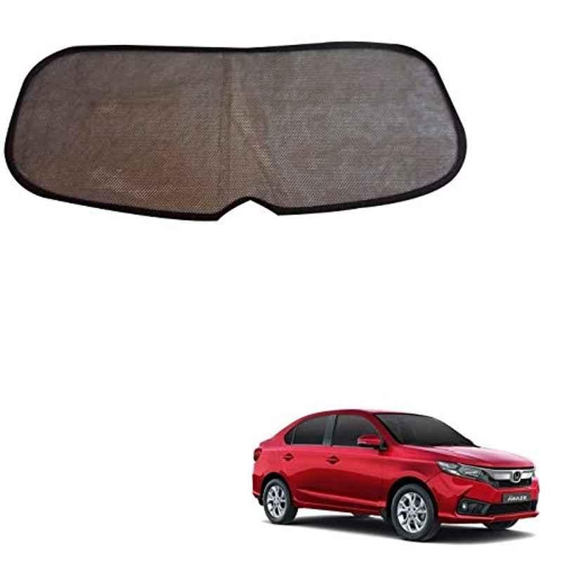 Kozdiko Mesh Black Rear Window Sunshade Car Diggy Curtain for Honda Amaze New (2018-Present)