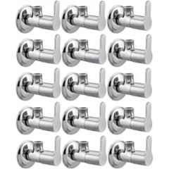 Senkiddpro Marc Stainless Steel Chrome Finish Wall Mounted Angle Cock (Pack of 15)