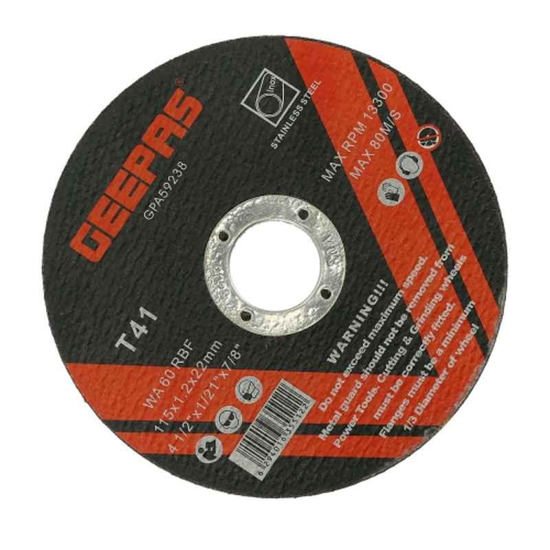 Geepas 115x1.2x22mm Metal Cutting Disc, GPA59238