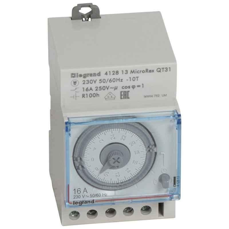 Legrand 16A 230V Horizontal Dial Programmable Time Switch, 412813