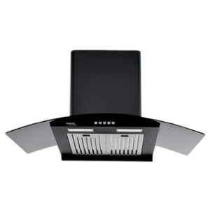 Hindware Victoria-90 90cm Auto Clean Black Kitchen Chimney