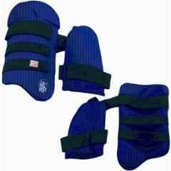 RST Blue Thigh & Elbow Cricket Guard for Boy's