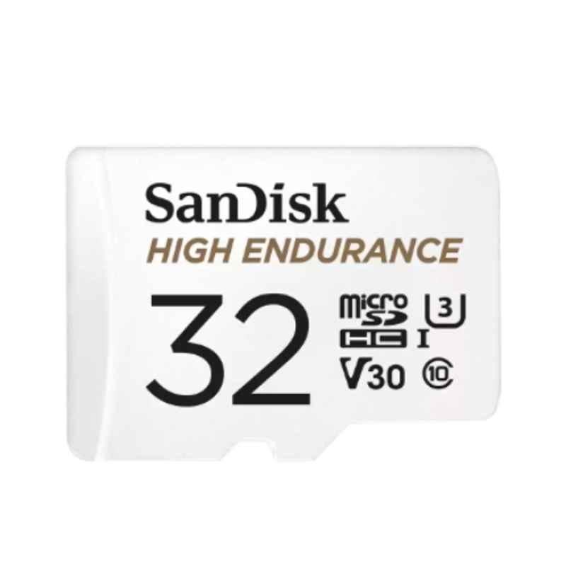 Sandisk 32GB microSDHC High Endurance Memory Card with SD Adapter, SDSQQNR-032G-GN6IA