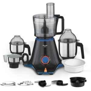 Preethi Zion 750W Black Juicer Mixer Grinder with 4 Jars, MG-227/MG227