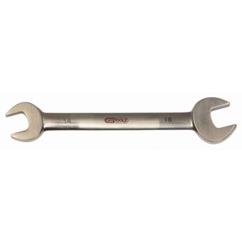 KS Tools Titan Plus 8x9mm Titanium Double Open Ended Spanner, 965.0109