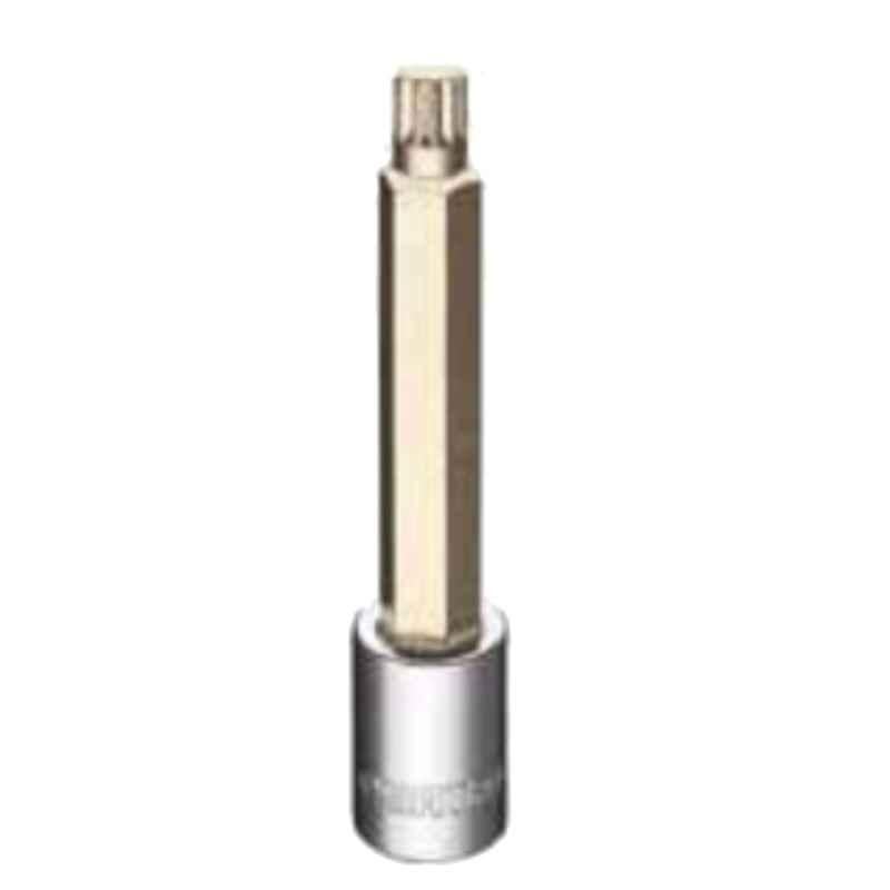 Sata GL25801 M5 1/2 inch Drive Steel Long Triple Square Bit Socket