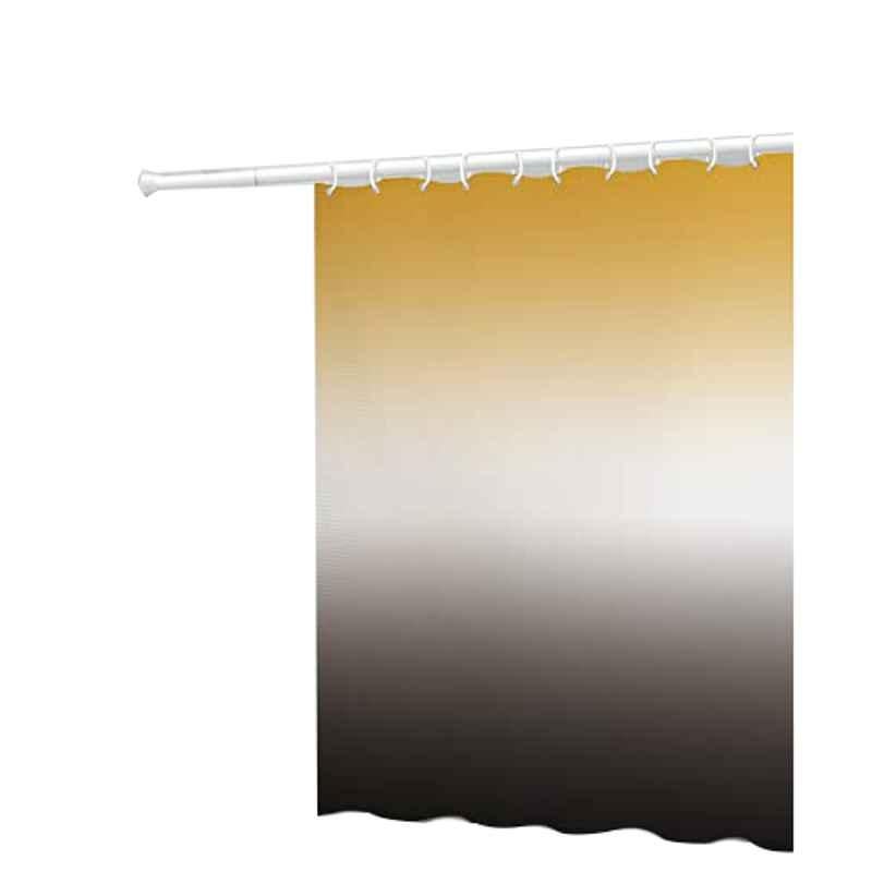 Rubik 183x183cm Polyester Golden Yellow Shower Curtain
