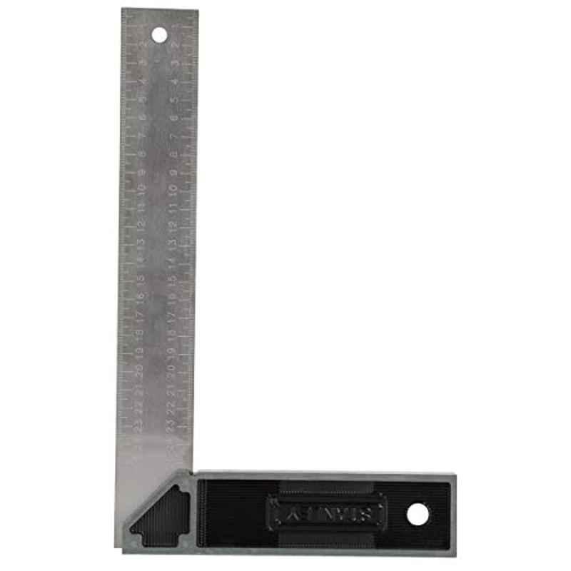 Stanley 10 inch Zinc Handle Try Square, 46534