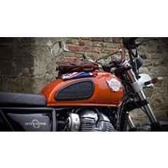 AOW Anti Slip Tank PAD Universal for Royal Enfield Intercepter 650, Matte Black