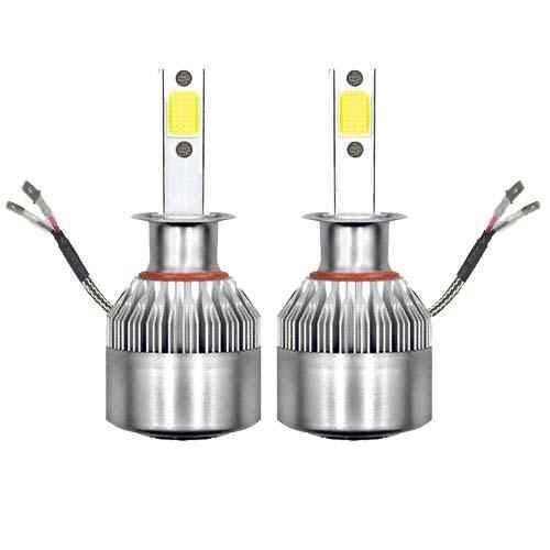 Buy AllExtreme EXC6H3 C6-H3 2 Pcs 36W White Halogen Replacement LED  Headlight Conversion Kit with High & Low Beam Online At Price ₹593