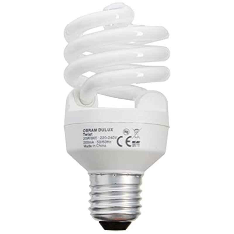 Osram Dulux 20W 1300lm 865 Mini Twist Fluorescent Bulb