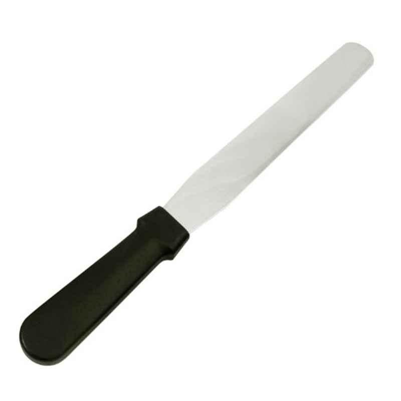 Fat Daddios 8 inch Stainless Steel Silver Straight Spatula, SPAT-8S