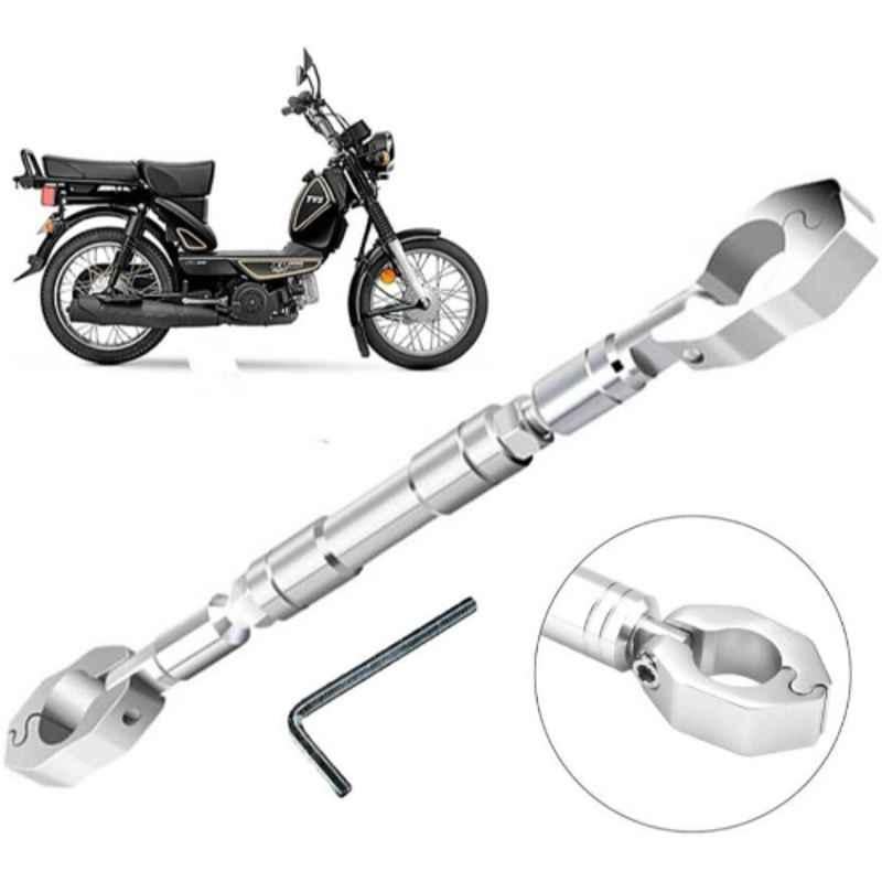 Auto Pearl Aluminium Multicolour Motorcycle Handlebar Middle Rod for BS6