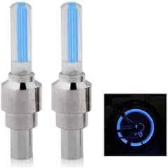 AOW Tyre Wheel Valve Cap Light for Car & Bike Wheel Light Tire Light T-12 (Pack of 2)