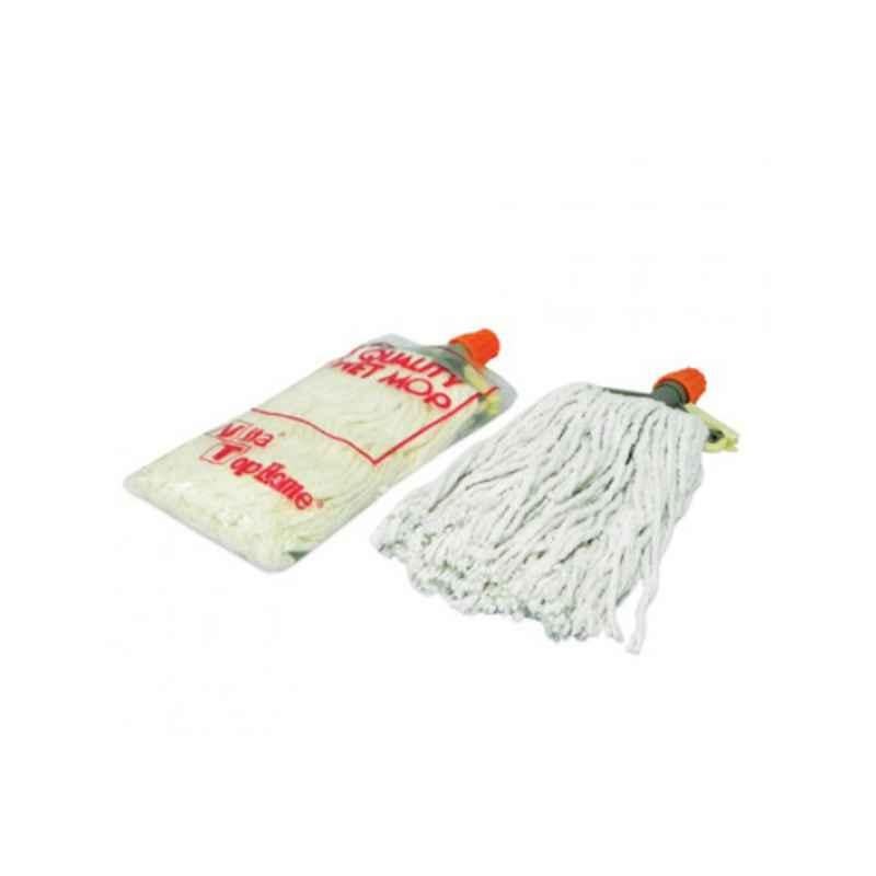 AKC 350g White Cotton Mop with Stick, CM27