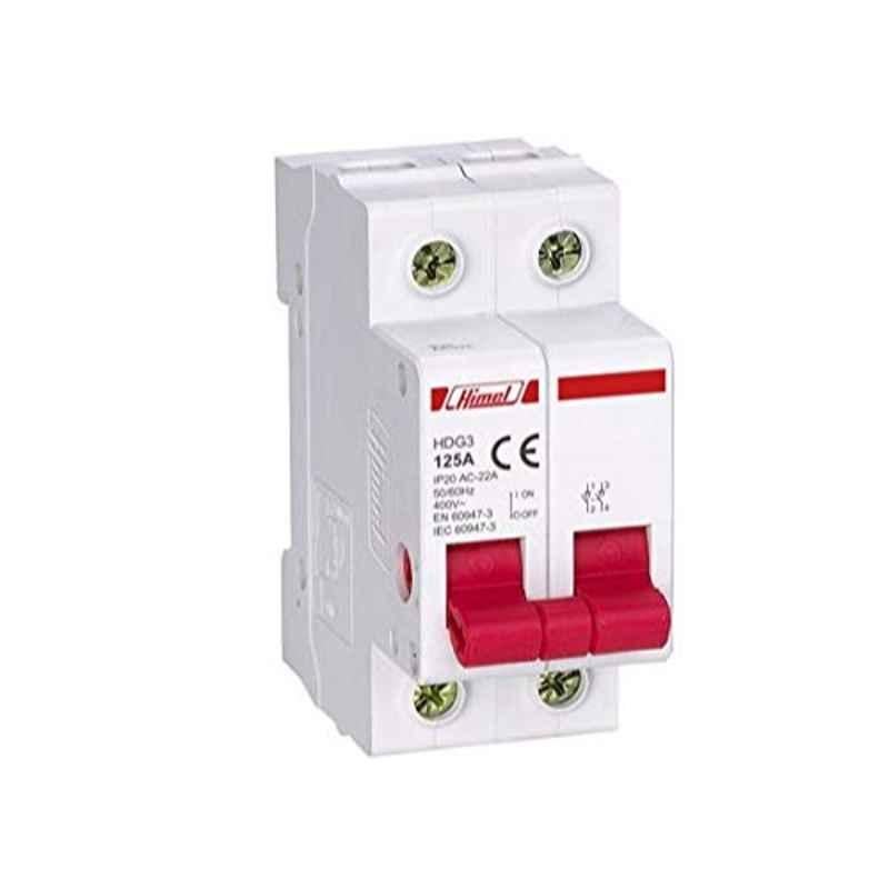 Himel 63A 2P DIN Isolator Switch, HDG3263