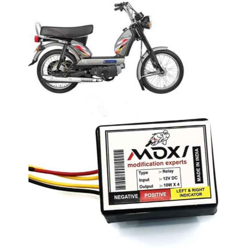Auto Pearl 12V Black Front & Rear Flasher Indicator Light for Heavy Duty Super XL