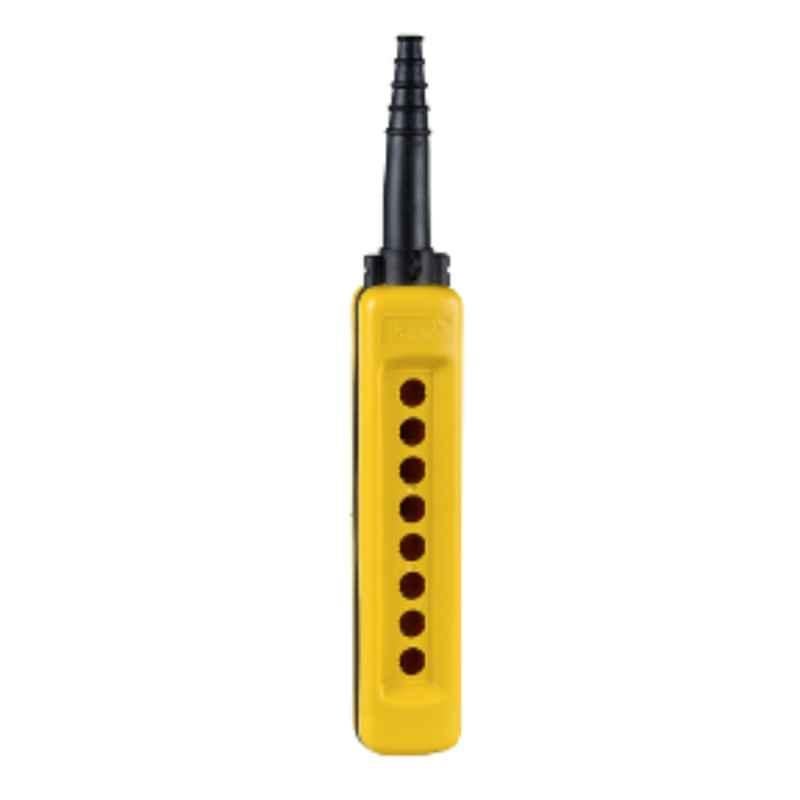 Schneider Harmony Yellow Station Plastic 8 Cut-Outs Empty Pendant Control, XACA08