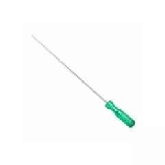 B K Jagan & Co Silver 931 Flat Tip Screw Driver Green