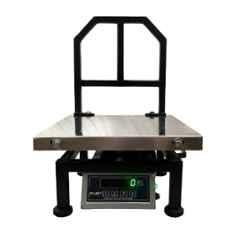 Monet 14x14 inch 120kg Stainless Steel Platform Weighing Scale with Dual Display & 2 Days Battery Backup