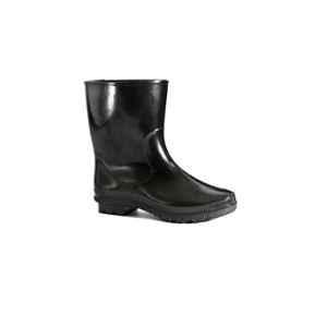 Hillson Don Plain Toe Black Work Gumboots, Size: - Main Image