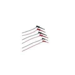 Fluke TL970 Red & Black PVC Hook and Pincer Test Lead Kit, 1616793