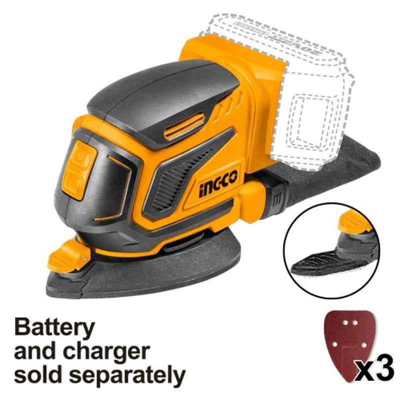 Buy Ingco 20V Li ion Palm Sander without Battery Charger