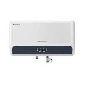 Havells Orizzonte 25 Litre 2000W ABS White Storage Water Geyser with Remote Controlled, Digital Display & 2 Years Warranty, ORIZZ25LP1