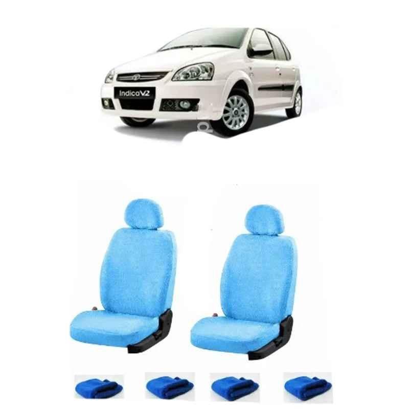 Indiamart Indica Car Seat Cover Price Oscar Sky Blue Aut-Sn-4572 - Main Image