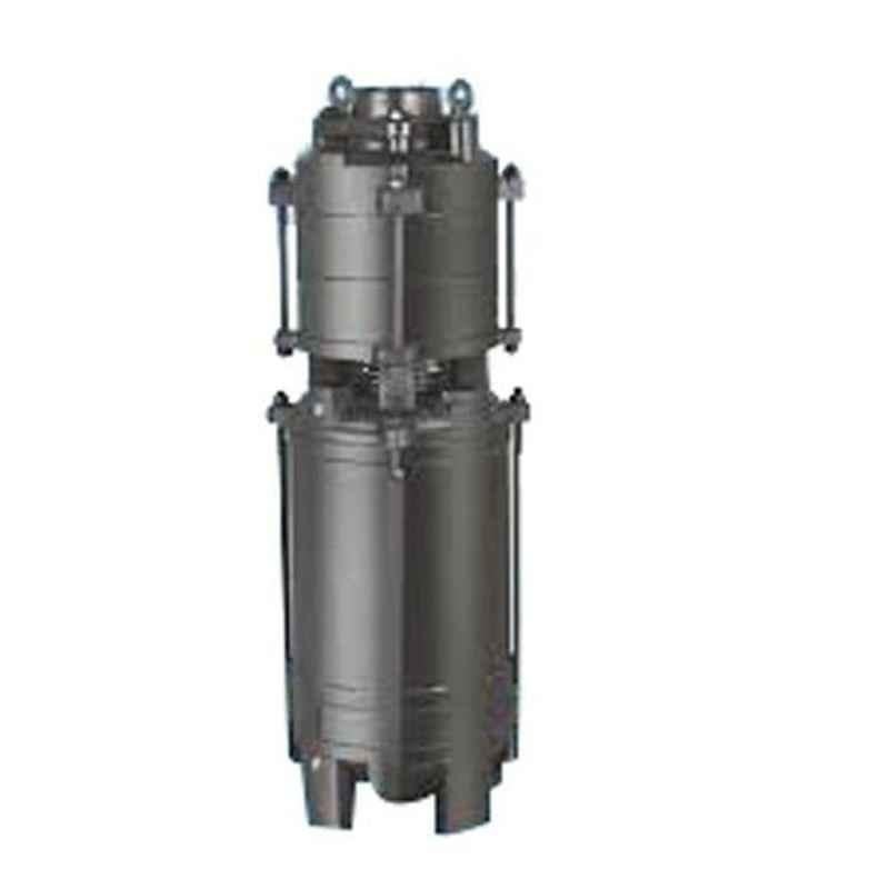 Lubi 10HP Three Phase 6 Stage Vertical Monoset Openwell Pump, LCV-46
