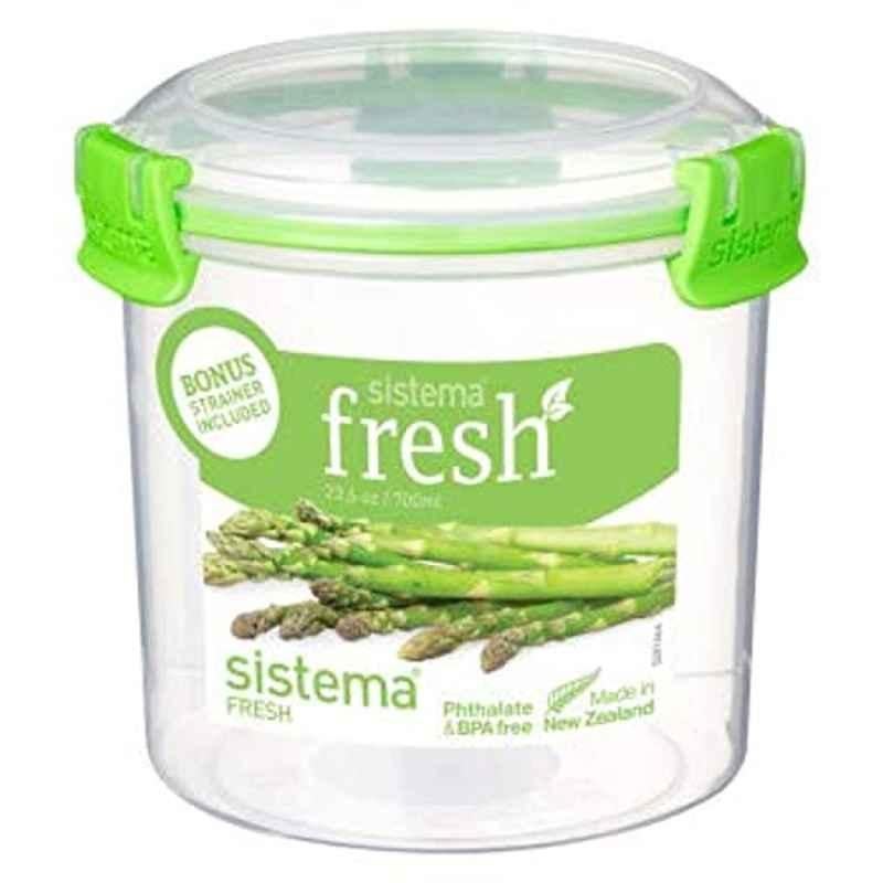 Sistema 700ml Green Fresh Container