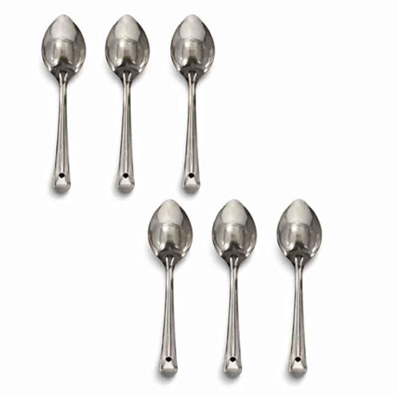 Urban Chef 6 Pcs 27cm Stainless Steel Silver Serving Spoon Set, UC-SPL-6-60