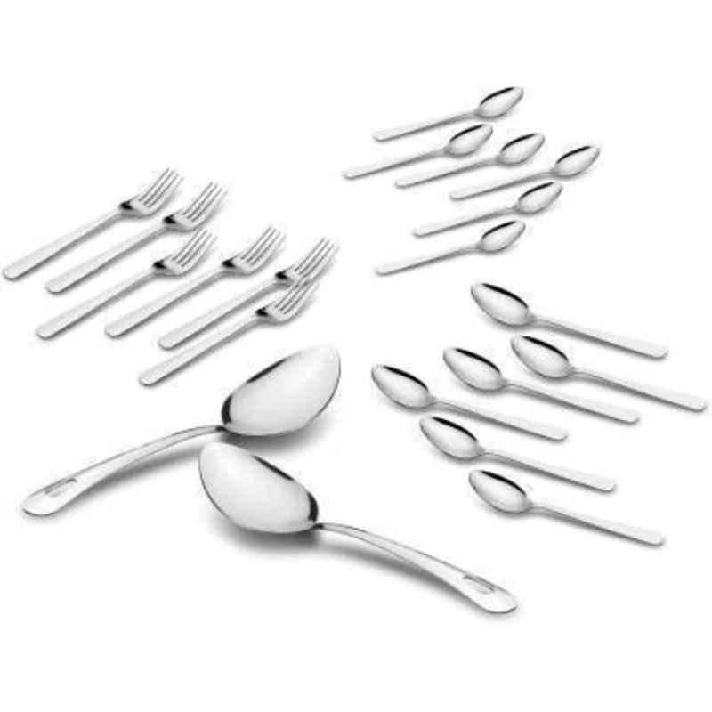Classic Essentials ITM004933 20 Pcs Silver Stainless Steel Mirror Finish Regency Cutlery Set