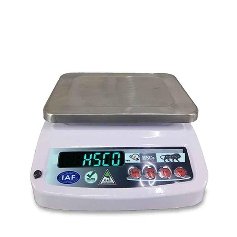 Hsco 5kg 200x180mm  Electronic Table Top Weighing Scale, MSS005