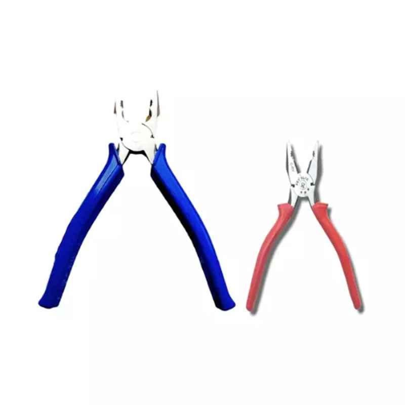 Sky Blue 2 Pcs 7.8 inch Lineman Plier Combo, SBE_PLIER_COMBOS_COMBO_155