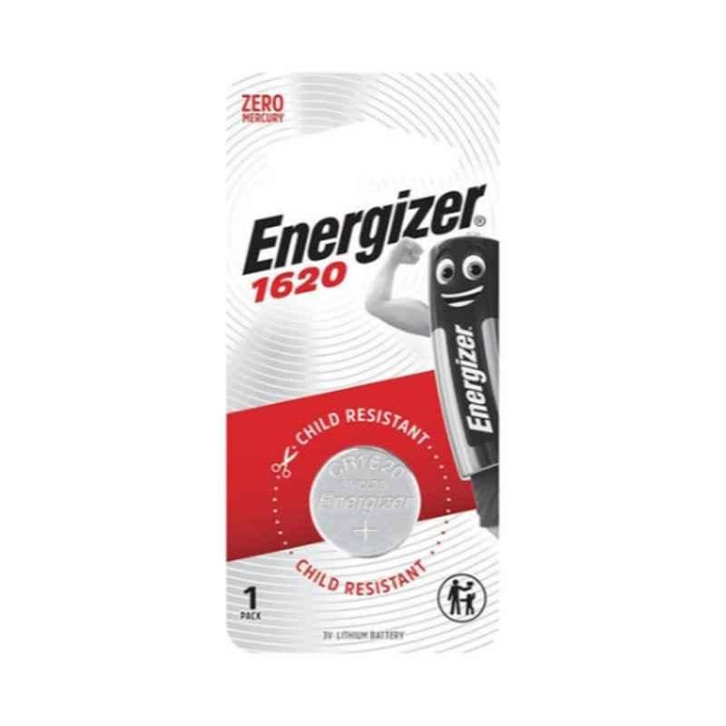 Energizer 1620 3V Lithium Coin Battery, 8888021701494
