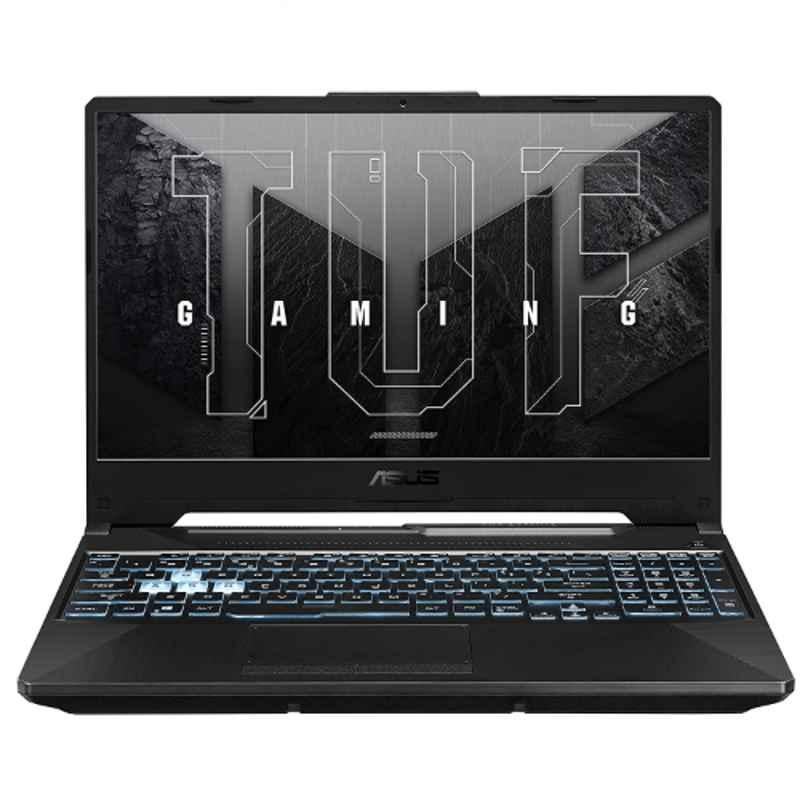 Asus TUF Gaming A15 Black Laptop with AMD Ryzen 7 4800H/16GB RAM/512GB SSD/Windows 11 & 15.6 inch Display, FA506ICB-HN075WS