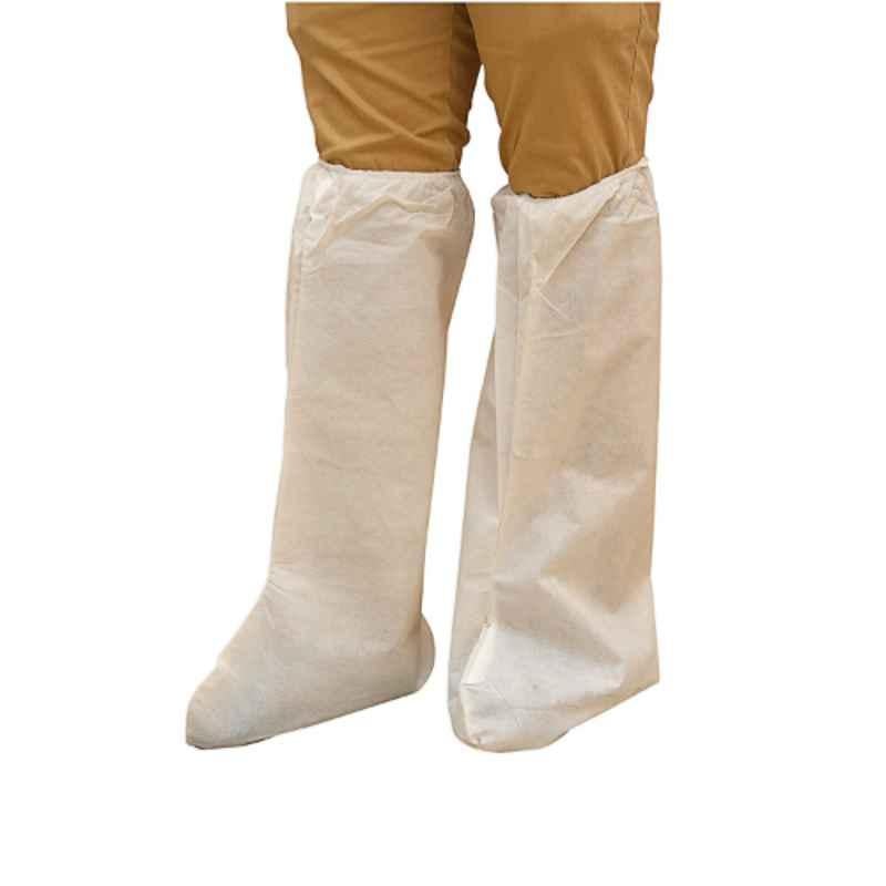 Smart Care Non-Woven 40 GSM Knee Length Shoe Cover (Pack of 25)