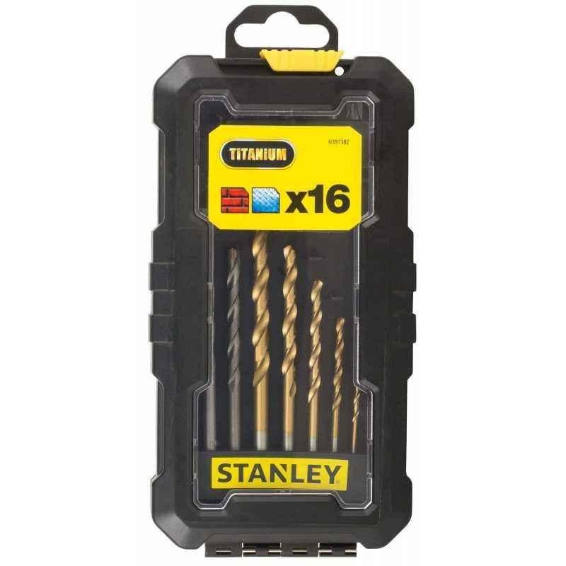 Stanley 16 Pieces Drilling and Screwdriver Set, STA7221-XJ
