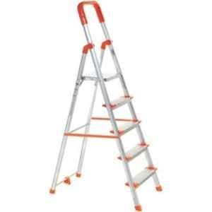 ProHome 5 Steps Aluminium Ladder with 5 Anti Slip Pedal Ladder, PROHOME-AQ-LAD-05