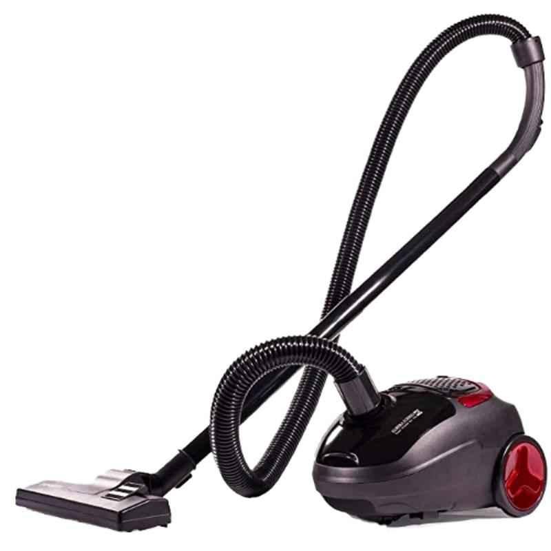 Eureka Forbes Trendy Zip 1000W Black Vacuum Cleaner with Powerful Suction & Reusable Dust Bag