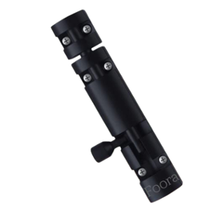 Foora Zaylo 4 inch 202 Stainless Steel Black Tower Bolt for Door, Window & Gate