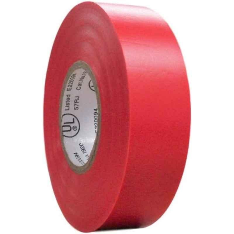 Tradegear 3/4 inch PVC Red Flame Retardant Electrical Tape