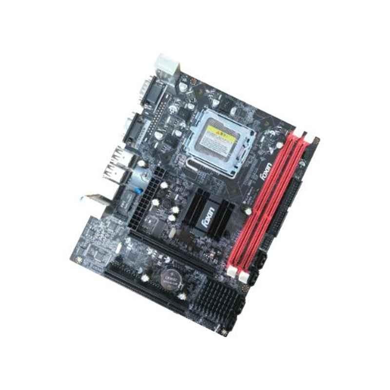 Foxin FMB-G41 DDR3 8GB Dual Channel DDR3 Motherboard with Supported Socket 775